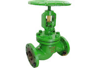 Roda manual de aço inoxidável durável da válvula de globo operada para o vapor de água
