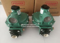 Baixa pressão Fisher Gas Regulator Industrial Emerson Fisher Control Valve